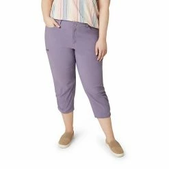 Plus Size Eddie Bauer Rainier UPF 50 Moisture-Wicking Capri Pants Boysenberry -Eddie Bauer Shop unnamed file 1029