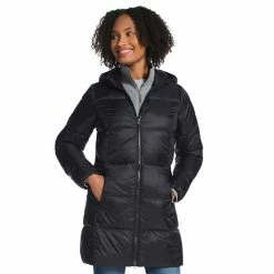 Women's Eddie Bauer Luna Peak Hooded Down Puffer Parka Black -Eddie Bauer Shop unnamed file 1058