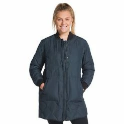 Women's Eddie Bauer 2020 Skyliner Quilted Down Parka Storm