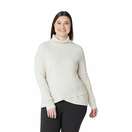 Plus Size Eddie Bauer Thermal Funnelneck Top Eggplant 6 Plus Size Eddie Bauer Thermal Funnelneck Top Eggplant - Image 4