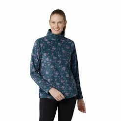 Women's Eddie Bauer Venture 1/4-Zip Fleece Sweatshirt Misty Rose Tile -Eddie Bauer Shop unnamed file 111