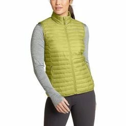 Women's Eddie Bauer Microlight Packable Down Vest Pale Pink -Eddie Bauer Shop unnamed file 1114