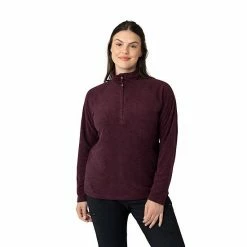 Women's Eddie Bauer Venture 1/4-Zip Fleece Sweatshirt Misty Rose Tile -Eddie Bauer Shop unnamed file 112
