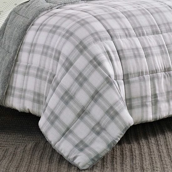 Eddie Bauer Sherwood Pine Reversible Comforter Set Green 6 Eddie Bauer Sherwood Pine Reversible Comforter Set Green - Image 4