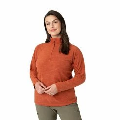 Women's Eddie Bauer Venture 1/4-Zip Fleece Sweatshirt Misty Rose Tile -Eddie Bauer Shop unnamed file 113