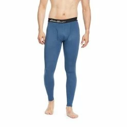 Men's Eddie Bauer Lightweight Baselayer Pants Dusty Indigo