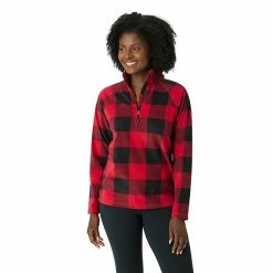 Women's Eddie Bauer Venture 1/4-Zip Fleece Sweatshirt Misty Rose Tile -Eddie Bauer Shop unnamed file 116