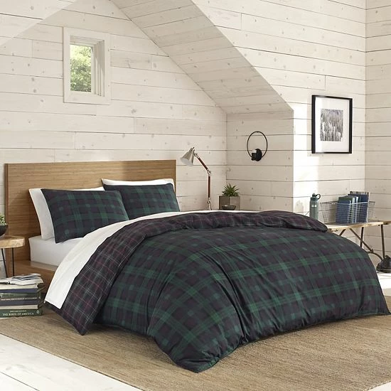 Eddie Bauer Woodland Tartan Plaid Comforter Set 3 Eddie Bauer Woodland Tartan Plaid Comforter Set