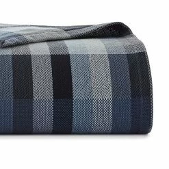 Eddie Bauer Windsor Stripe Blue Blanket -Eddie Bauer Shop unnamed file 1252