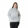 Plus Size Eddie Bauer Funnel-Neck Plush Sweatshirt Medium Heather Gray -Eddie Bauer Shop unnamed file 1264