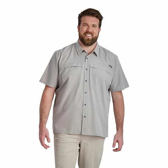 Big & Tall Eddie Bauer Classic-Fit Guide Shirt Ivory 8 Big & Tall Eddie Bauer Classic-Fit Guide Shirt Ivory - Image 6