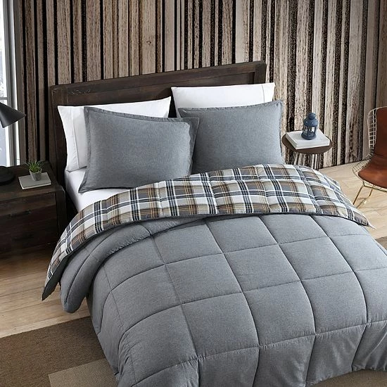 Eddie Bauer Richmond Duvet Cover Set With Shams 4 Eddie Bauer Richmond Duvet Cover Set With Shams - Image 2