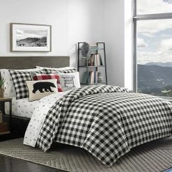 Eddie Bauer Mountain Plaid Duvet Cover Set