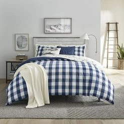 Eddie Bauer Lakehouse Plaid Duvet Cover Set