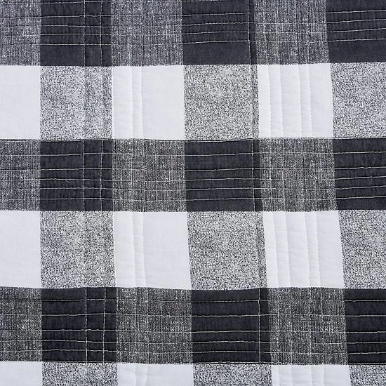 Eddie Bauer Lakehouse Plaid Quilt Set With Shams 6 Eddie Bauer Lakehouse Plaid Quilt Set With Shams - Image 4