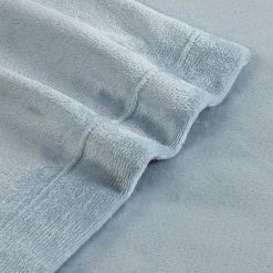 Eddie Bauer Fleece Sheet Set With Pillowcases Gray