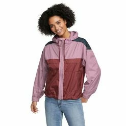 Women's Eddie Bauer Momentum UPF 50+ Windbreaker Jacket Tearose Storm Dark -Eddie Bauer Shop unnamed file 1438