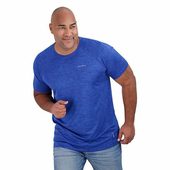 Big & Tall Eddie Bauer Resolution Classic-Fit Performance Crewneck Tee Tiger Lily 9 Big & Tall Eddie Bauer Resolution Classic-Fit Performance Crewneck Tee Tiger Lily - Image 7