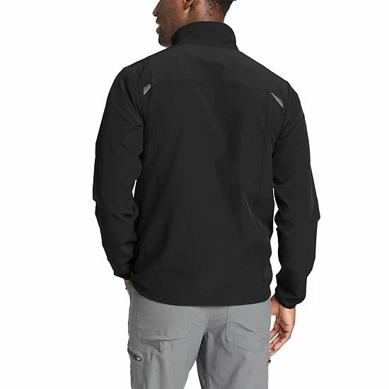 Men's Eddie Bauer Stratify Soft Shell Jacket Black 4 Men's Eddie Bauer Stratify Soft Shell Jacket Black - Image 2