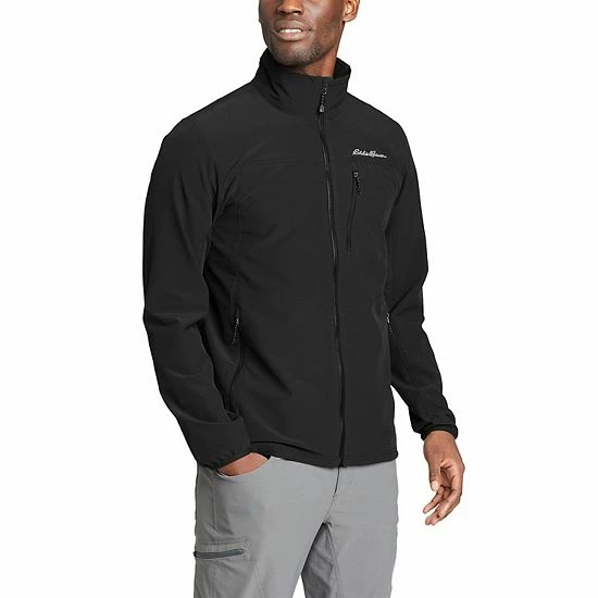 Men's Eddie Bauer Stratify Soft Shell Jacket Black 5 Men's Eddie Bauer Stratify Soft Shell Jacket Black - Image 3