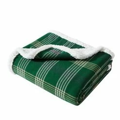 Eddie Bauer Union Bay Plaid Throw Green -Eddie Bauer Shop unnamed file 1531