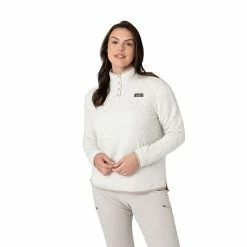 Women's Eddie Bauer Quilted Mockneck Sweatshirt Oatmeal Stone -Eddie Bauer Shop unnamed file 154