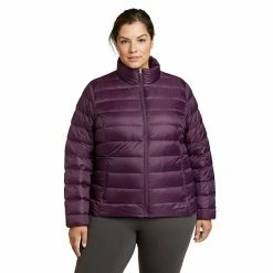 Plus Size Eddie Bauer Cirruslite Packable Down Jacket Light Heather Gray -Eddie Bauer Shop unnamed file 1639