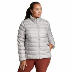 Plus Size Eddie Bauer Cirruslite Packable Down Jacket Light Heather Gray -Eddie Bauer Shop unnamed file 1640