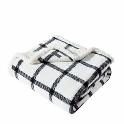 Eddie Bauer Bunkhouse Plaid Throw Red