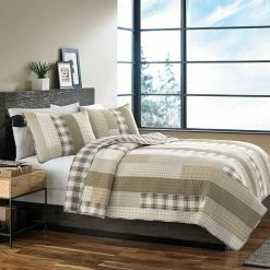 Eddie Bauer Fairview Reversible Quilt Set Gray 7 Eddie Bauer Fairview Reversible Quilt Set Gray -Eddie Bauer Shop unnamed file 1736