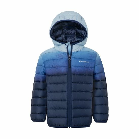 Toddler Boy Eddie Bauer Cirruslite Hooded Down Jacket Breeze 6 Toddler Boy Eddie Bauer Cirruslite Hooded Down Jacket Breeze - Image 4