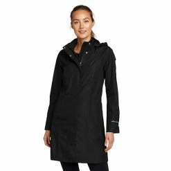 Women's Eddie Bauer Girl On The Go Trench Coat Dk Evergreen -Eddie Bauer Shop unnamed file 265