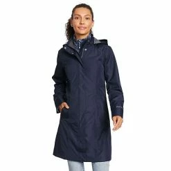 Women's Eddie Bauer Girl On The Go Trench Coat Dk Evergreen -Eddie Bauer Shop unnamed file 267