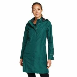 Women's Eddie Bauer Girl On The Go Trench Coat Dk Evergreen -Eddie Bauer Shop unnamed file 268