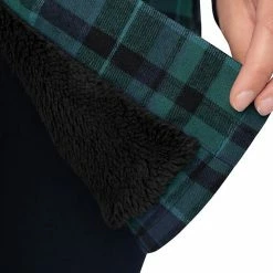 Women's Eddie Bauer Plush-Lined Plaid Shacket Eggplant Navy Plaid 10 Women's Eddie Bauer Plush-Lined Plaid Shacket Eggplant Navy Plaid -Eddie Bauer Shop unnamed file 278