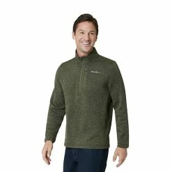 Men's Eddie Bauer Radiator Quarter Zip Pullover Forest Night -Eddie Bauer Shop unnamed file 29