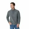 Men's Eddie Bauer Venture Fleece Quarter Zip Pullover Teal