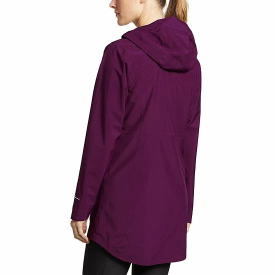 Plus Size Eddie Bauer Rippac Packable Stretch Rain Jacket Dark Plum 4 Plus Size Eddie Bauer Rippac Packable Stretch Rain Jacket Dark Plum - Image 2