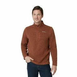 Men's Eddie Bauer Radiator Quarter Zip Pullover Forest Night -Eddie Bauer Shop unnamed file 34