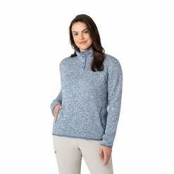 Women's Eddie Bauer Mockneck Fleece Sweatshirt Mulberry Heather -Eddie Bauer Shop unnamed file 368