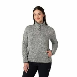 Women's Eddie Bauer Mockneck Fleece Sweatshirt Mulberry Heather -Eddie Bauer Shop unnamed file 370