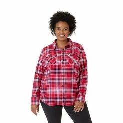 Plus Size Eddie Bauer Plaid Flannel Shirt Red Black Buffalo -Eddie Bauer Shop unnamed file 379