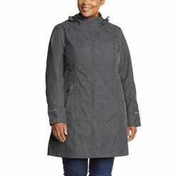 Plus Size Eddie Bauer Girl On The Go Active Trench Coat Dark Charcoal Heather -Eddie Bauer Shop unnamed file 403