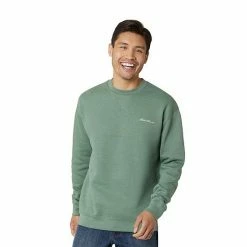 Men's Eddie Bauer Signature Logo Sweatshirt Medium Indigo -Eddie Bauer Shop unnamed file 412