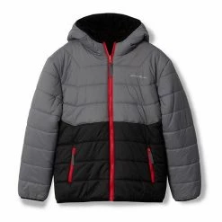 Boys Eddie Bauer Deer Harbor Reversible Jacket Graystone -Eddie Bauer Shop unnamed file 433