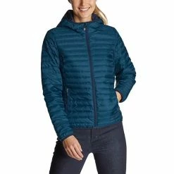 Women's Eddie Bauer Microlight Hooded Down Puffer Jacket Black -Eddie Bauer Shop unnamed file 438