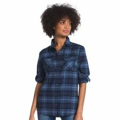 Women's Eddie Bauer Everyday Flex Flannel Shirt Raven -Eddie Bauer Shop unnamed file 458