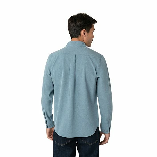 Men's Eddie Bauer Denali Button-Down Shirt Pumice 4 Men's Eddie Bauer Denali Button-Down Shirt Pumice - Image 2