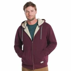 Men's Eddie Bauer Signature Sherpa-Lined Fleece Hoodie Charcoal Heather -Eddie Bauer Shop unnamed file 54
