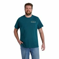 Men's Big & Tall Eddie Bauer Graphic Tee Green Tan -Eddie Bauer Shop unnamed file 541